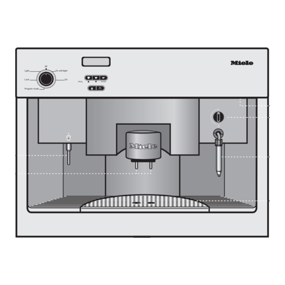 Miele CVA 610 Operating Instructions Manual