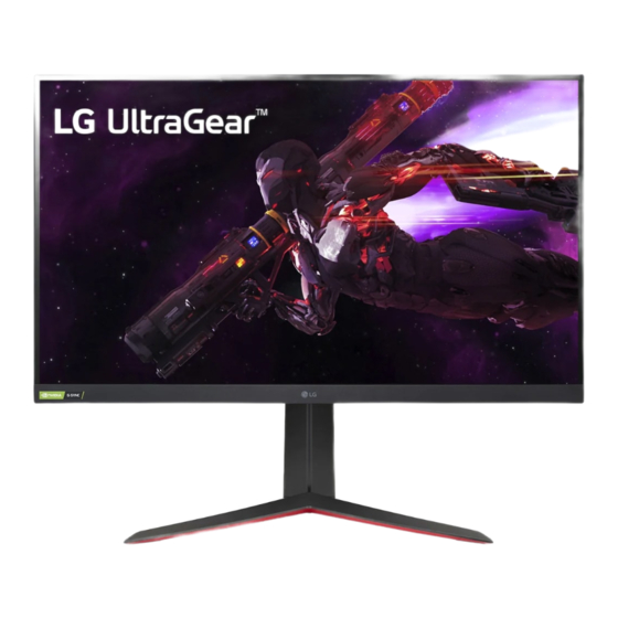 LG UltraGear 32GP850B Manuals