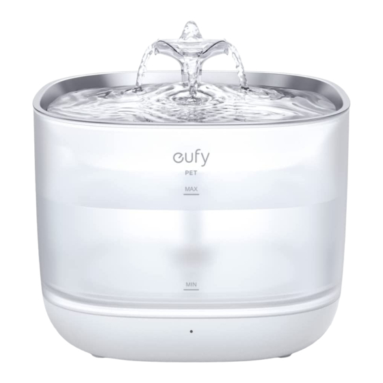 EUFY P940 Pet Water Fountain Manuals