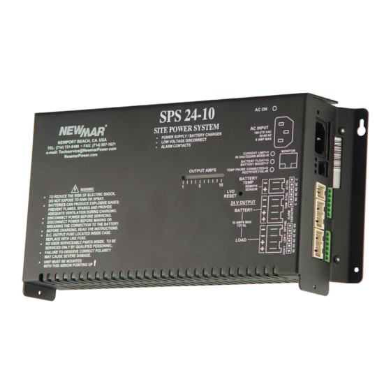 NewMar SPS 24-10 Installation & Operation Manual
