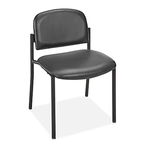 U-Line DELUXE STACKABLE CHAIR H-3733 Assembly