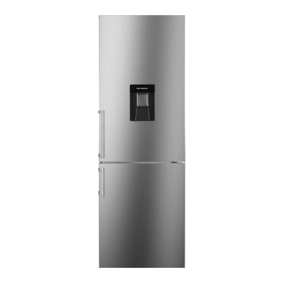 Hanseatic HKGK17954DWDI Refrigerator Manuals