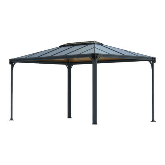 Palram CANOPIA MARTINIQUE 10x14/3x4.3 How To Assemble