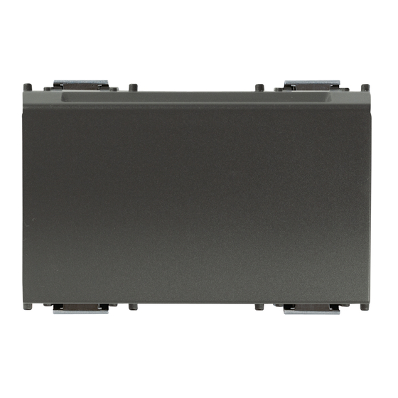 Vimar LINEA Quick Start Manual