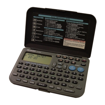 Sharp EL-6390 Operation Manual