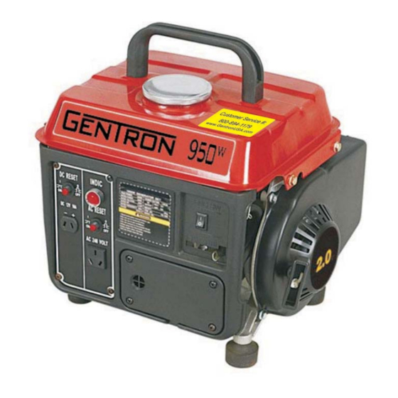 GENTRON 950W Series Owner's Manual