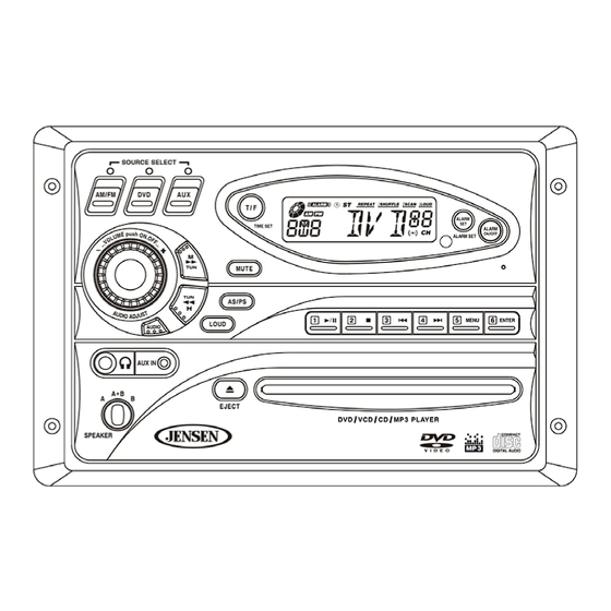 Jensen AWM950 Owner's Manual