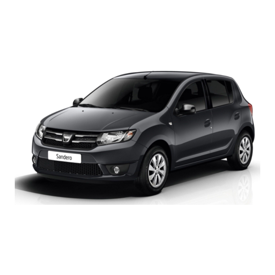 Dacia 2014 Logan MCV Driver's Handbook Manual