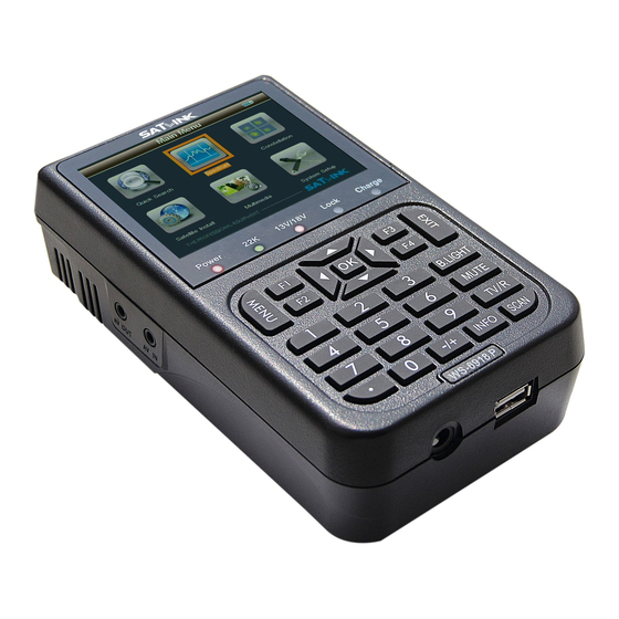 Satlink WS6918 User Manual