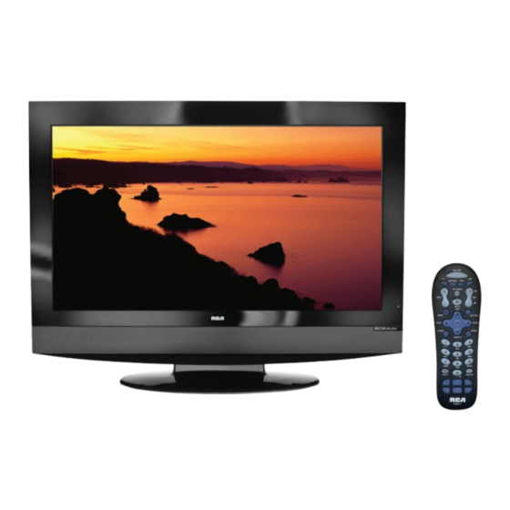 RCA Scenium L32WD250 Specifications