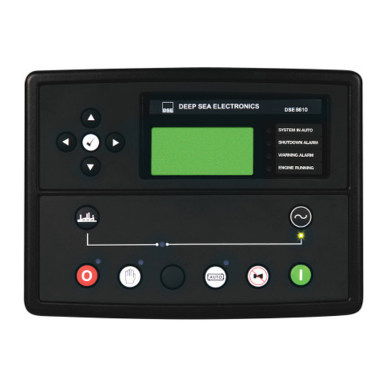 DSEGenset DSE8610 Operator's Manual