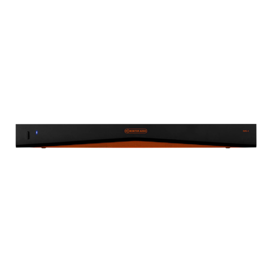 User Manuals: Monitor Audio IMS-4 Music Streamer
