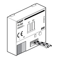 Hager TS 303 User Instruction