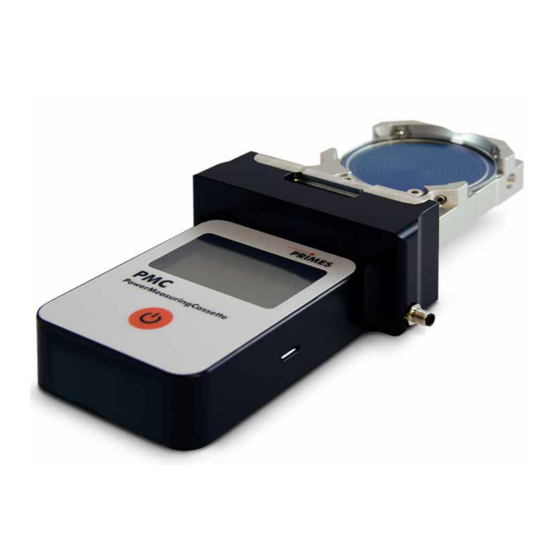 Primes PowerMeasuringCassette PMC Original Instructions Manual