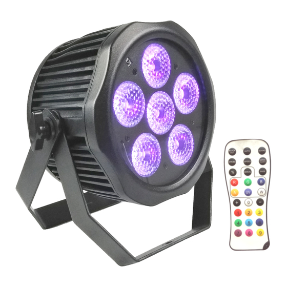 Event Lighting PAR6X12OB2 User Manual