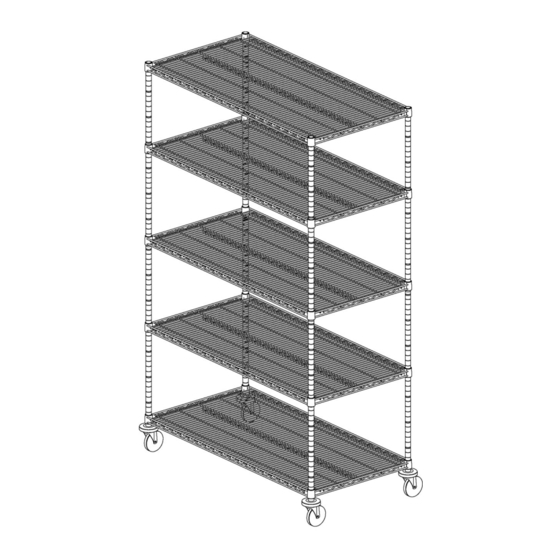 Seville Classics ULTRADURABLE WEB564 Manual