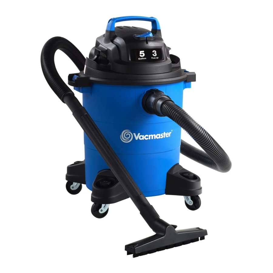 Vacmaster VOC507PF - Wet/Dry Vacuum 5 Gallon Manual