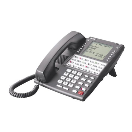 NEC DS2000 TO DSX-80 Manual
