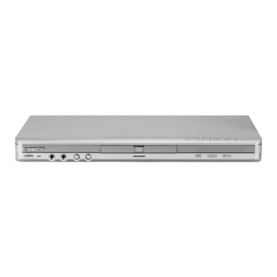 Palsonic DVD9300PS User Manual