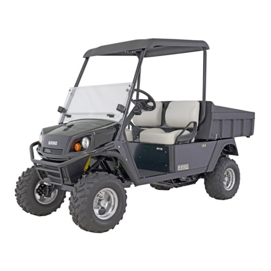 User Manuals: E-z-go Terrain 1500 Utility Cart