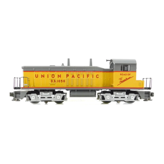 Rail King NW-2 Operating Instrutions