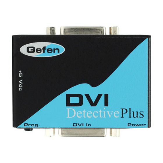 Gefen EXT-DVI-EDIDP User Manual