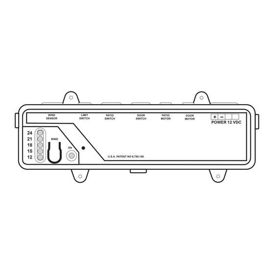 Dometic Weather  Pro 3310287 Series User Manual