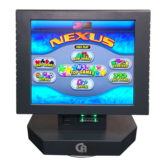 Coastal Amusements NEXUS Owner's Manual