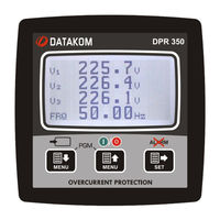 Datakom DPR-350-DC-T-00 User Manual