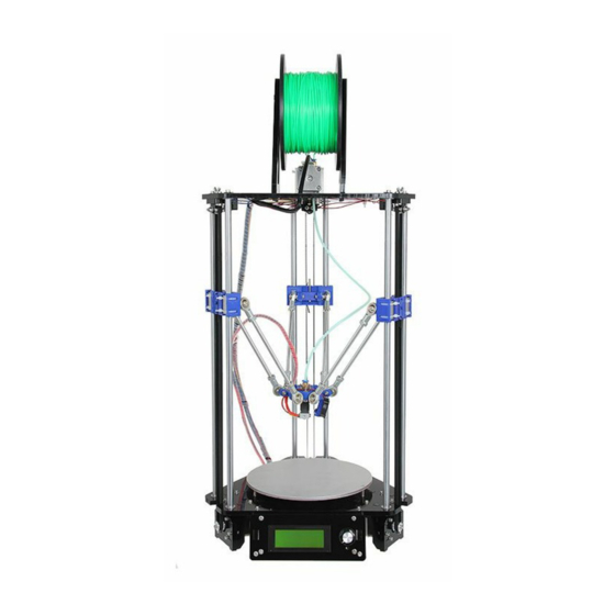 Geeetech Delta Rostock mini G2 Building Instruction