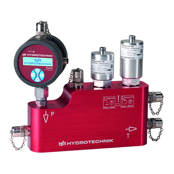 Hydrotechnik HySense CX 197 Operating Instructions Manual