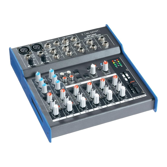 MC Crypt ME 502FP Operating Instructions Manual