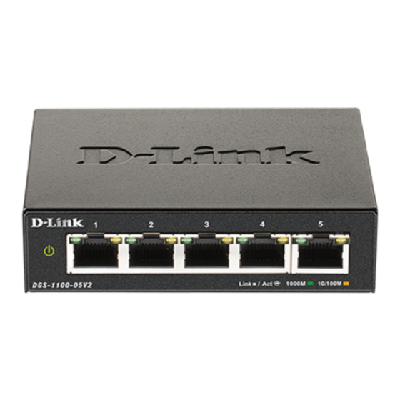 D-Link DGS-1100-05V2 Quick Installation Manual