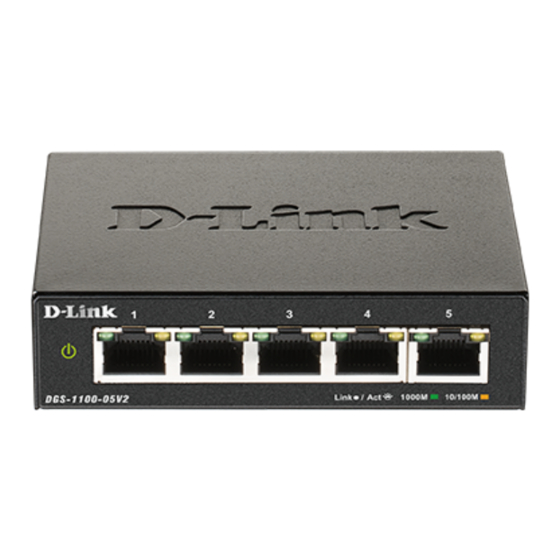 D-Link DGS-1100-05V2 Manuals