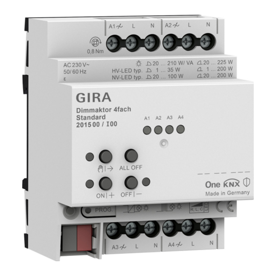 Gira One Operating Instructions Manual
