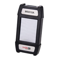 MSG Equipment MS015A User Manual