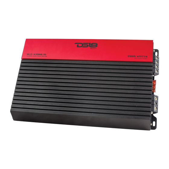DS18 SLC-X3050.1D Owner's Manual