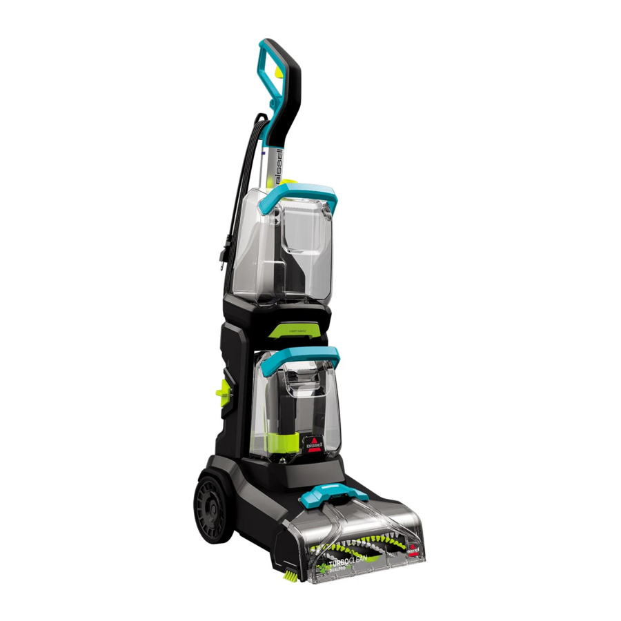 Bissell PowerForce Pet Turbo XL 3896, TurboClean DualPro Pet 30673 Manual