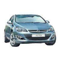 Opel Astra 2013 Owner's Manual
