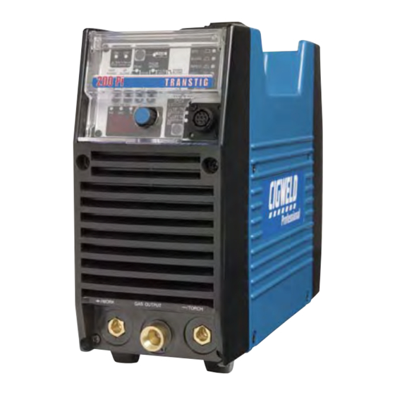 CIGWELD 200 Pi Transtig Service Manual