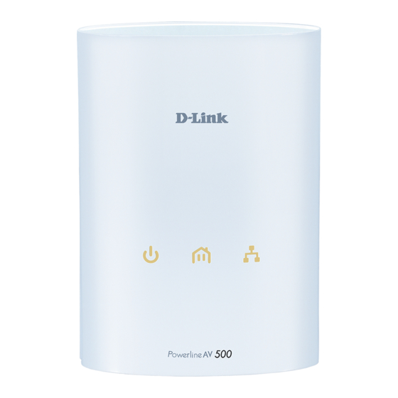 D-Link PowerLine DHP-500AV Quick Installation Manual