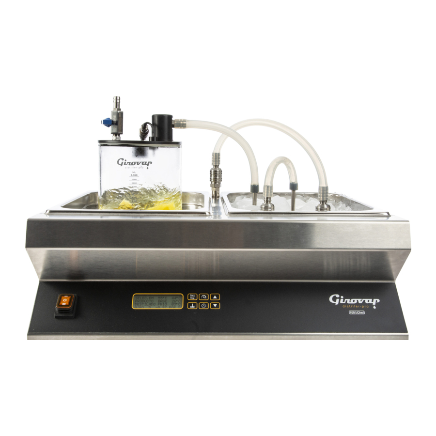 Girovap DISTILLER PRO Distillation Manuals