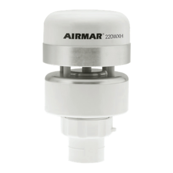 Airmar WeatherStation 150WXS Owner's Manual And Installation Manual