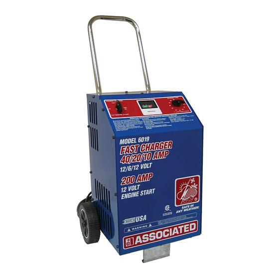 Associated Equipment 6019 Operator's Manual