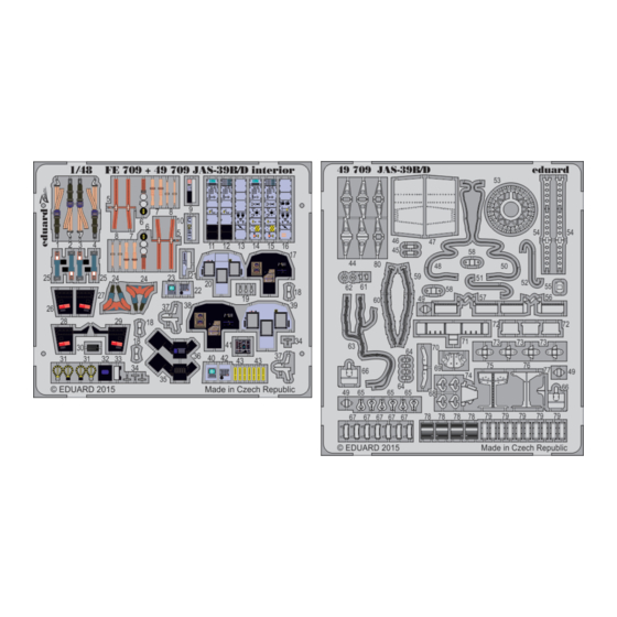 Eduard 49 709 Manual