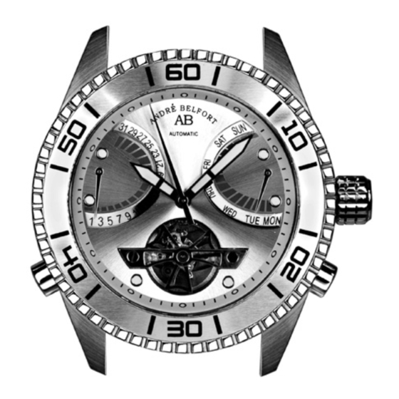 Chronos Manufactures VOILIER Black Watch Manuals