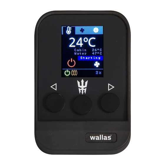 wallas 3008 Quick Start Manual