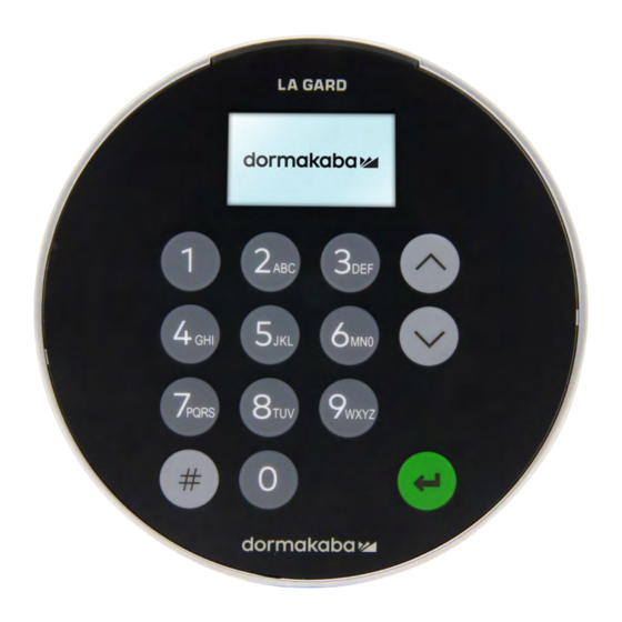 Dormakaba LA GARD 700 Series Manual