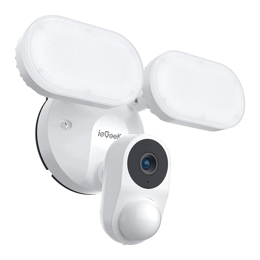 ieGeek T4 - Floodlight Camera Manual