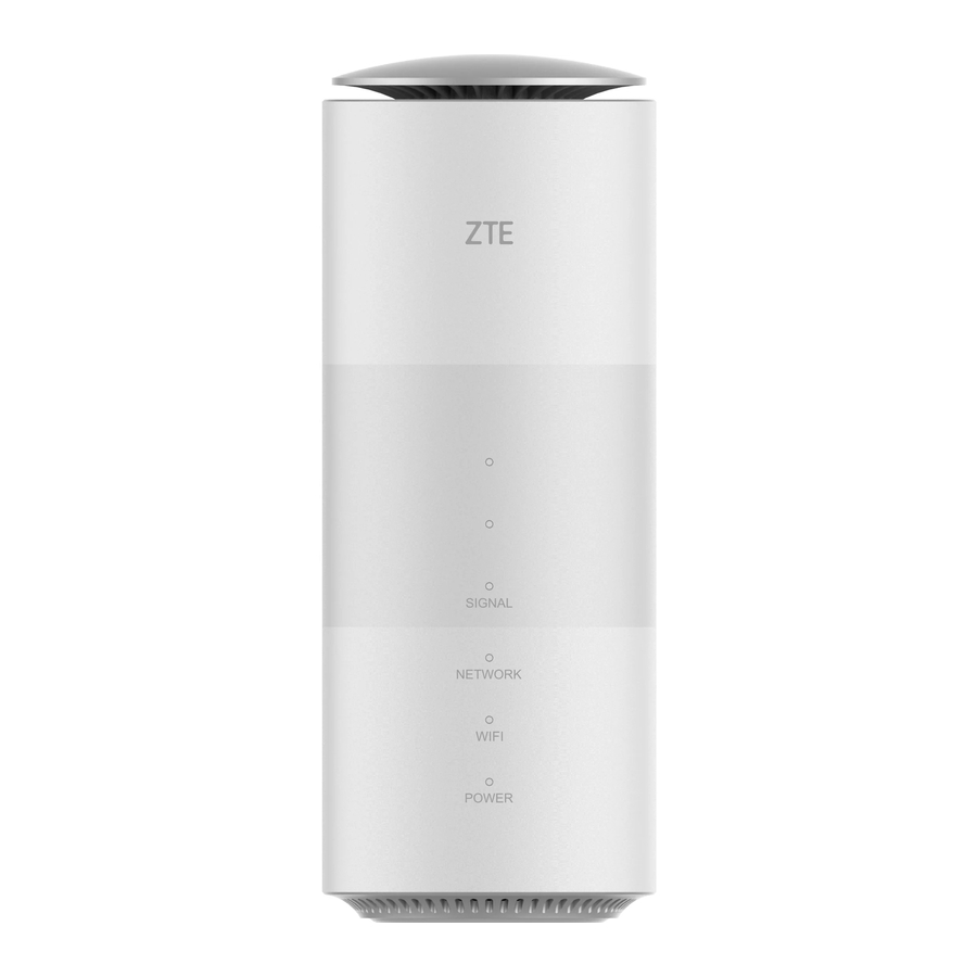ZTE MC888 - Network Router Manual